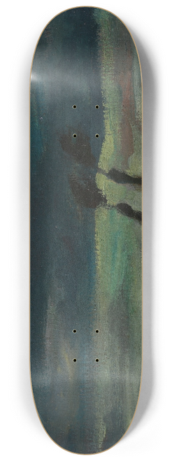 Heinrich Nauen - Strmische Landschaft 8.25 inch art skate deck