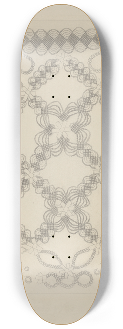 Helen Bronson - Shaker Hair Wreath 8.25 inch art skate deck
