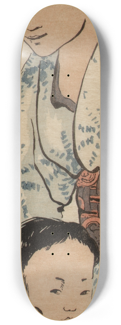 Helen Hyde - Mother and Child 8.25 inch art skate deck