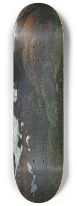 Helmer Osslund - A Summer Evening by Kallsjn 8.25 inch art skate deck