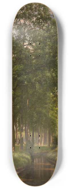 Alfred Elsen - Wood Bathing in Sunshine 8.25 inch art skate deck
