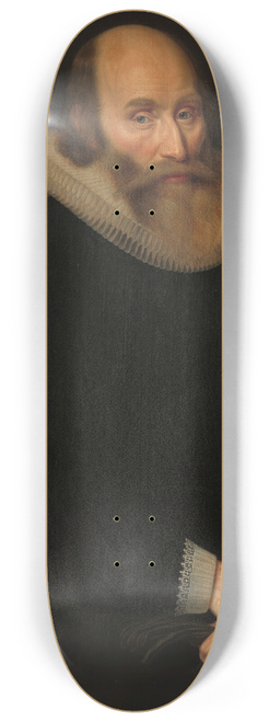 Hendrik Meerman - Portrait of Antonius Antonides van der Linden, Physician in Amsterdam 8.25 inch art skate deck