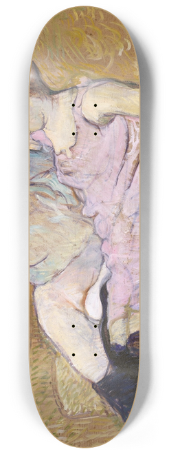 Henri de Toulouse-Lautrec - The Sofa 8.25 inch art skate deck