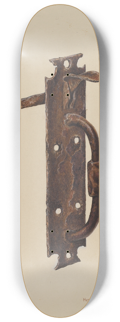 Henrietta S. Hukill - Norfolk Latch 8.25 inch art skate deck