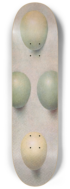 Henrik Gronvold - Eggs Of British Diving Ducks 8.25 inch art skate deck