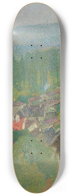 Henri Martin - Vue des toits de Labastide-du-Vert en t 8.25 inch art skate deck