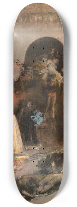 Henri Regnault - Scene From The Spanish Inquisition 8.25 inch art skate deck