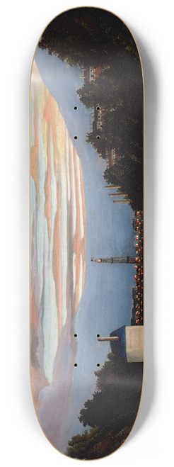 Henri Rousseau - The Eiffel Tower 8.25 inch art skate deck