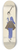 Jan van Brock - Robe de serge bleu 8.25 inch art skate deck