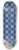 J. Howard Iams - Woven Coverlet 8.25 inch art skate deck