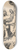 Jn Novk - Blind Beggar Playing the Harmonica 8.25 inch art skate deck