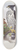John Gould - Black-and-white Crested Eagle 8.25 inch art skate deck