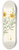 Pierre Joseph Redout - Rosa Berberifolia 8.25 inch art skate deck