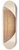 Rex F. Bush - Wooden Salad or Chopping Bowl 8.25 inch art skate deck