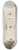 Willey Reveley - Place of Worship with Three Bell Towers with Crosses 8.25 inch art skate deck