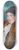 William James Glackens - Girl with Fox Furs 8.25 inch art skate deck