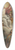 Agostino Ugolini - Calling of Saint Martin 39.3 inch art pintail longboard deck