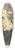Albert Hahn - Johan Braakensiek door Albert Hahn 39.3 inch art pintail longboard deck