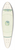 Albert W. Heckman - Breakfast Set 39.3 inch art pintail longboard deck