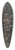Albin Egger Lienz - Prayer after the battle of Bergisel 39.3 inch art pintail longboard deck