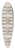 Al Curry - Cast Iron Window Balcony 39.3 inch art pintail longboard deck