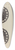 Al Curry - Chest Lock and Hasp 39.3 inch art pintail longboard deck