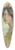 Alice Pike Barney - Morning Glories 39.3 inch art pintail longboard deck