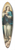 Andrs De Rubira - The Assumption Of The Virgin 39.3 inch art pintail longboard deck