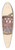 Angelo Bulone - Pottery Basket 39.3 inch art pintail longboard deck
