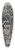 Arthur G. Merkley - Tyler Coverlet 39.3 inch art pintail longboard deck