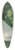 Arthur Heyer - White Cat and Butterflies 39.3 inch art pintail longboard deck