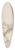 Baldassare Peruzzi - Crouching Figure of Atlas 39.3 inch art pintail longboard deck