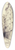 Camille Bourget - La rue de Venise 39.3 inch art pintail longboard deck