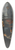 Carel de Moor II - The Angler 39.3 inch art pintail longboard deck