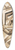 Carl Newman - AbstractFlowers inLeft 39.3 inch art pintail longboard deck