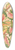 Charles Antoine Lemaire - Alternanthera amabilis tricolor 39.3 inch art pintail longboard deck