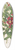 Charles Antoine Lemaire - Varits de Diplacus 39.3 inch art pintail longboard deck