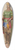 Charles Moss - Cigar Store Indian 39.3 inch art pintail longboard deck