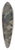 Charles Verlat - The Heavy Load 39.3 inch art pintail longboard deck