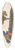 Chris Makrenos - Toy Bank  Figure with Mule 39.3 inch art pintail longboard deck