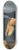 Caesar Van Everdingen - A Peasant Woman Wearing A Black Hat, Leaning On A Wooden Ledge 8.25 inch art skate deck