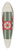 Clyde L. Cheney - Quilt 39.3 inch art pintail longboard deck