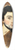 Colonel William Light - Self portrait 39.3 inch art pintail longboard deck