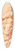 Cornelis Pronk - Beeld van Roma als getroonde vrouw 39.3 inch art pintail longboard deck