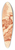 Cornelis Pronk - Beeld van twee worstelaars 39.3 inch art pintail longboard deck