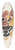 David Kakabadz - Abstraction Based on Flower Forms, II 39.3 inch art pintail longboard deck