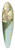 Demeter Koko - Ducks in the water 39.3 inch art pintail longboard deck