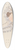 Dorothy Gernon - Headdress and Collar 39.3 inch art pintail longboard deck