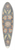 Dorothy Lacey - Hooked Rug 39.3 inch art pintail longboard deck
