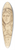 Edvard Munch - Weib mit langem Haar 39.3 inch art pintail longboard deck